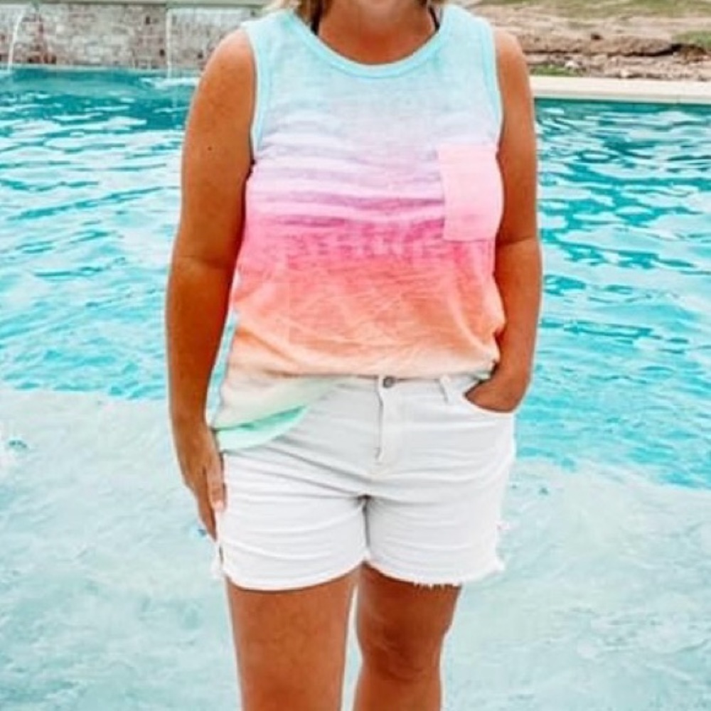 Colorful Gradient Tank Top